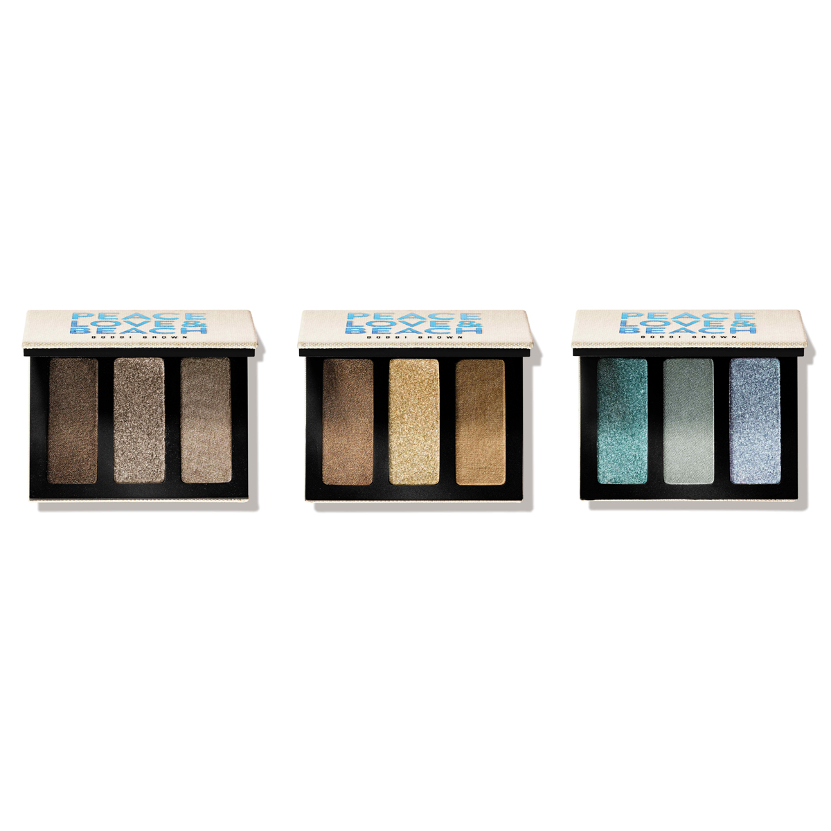 Peace, Love & Beach! Summer eye makeup doesn't get much better than these stunning eyeshadow palettes from Bobbi Brown. £29 each, John Lewis