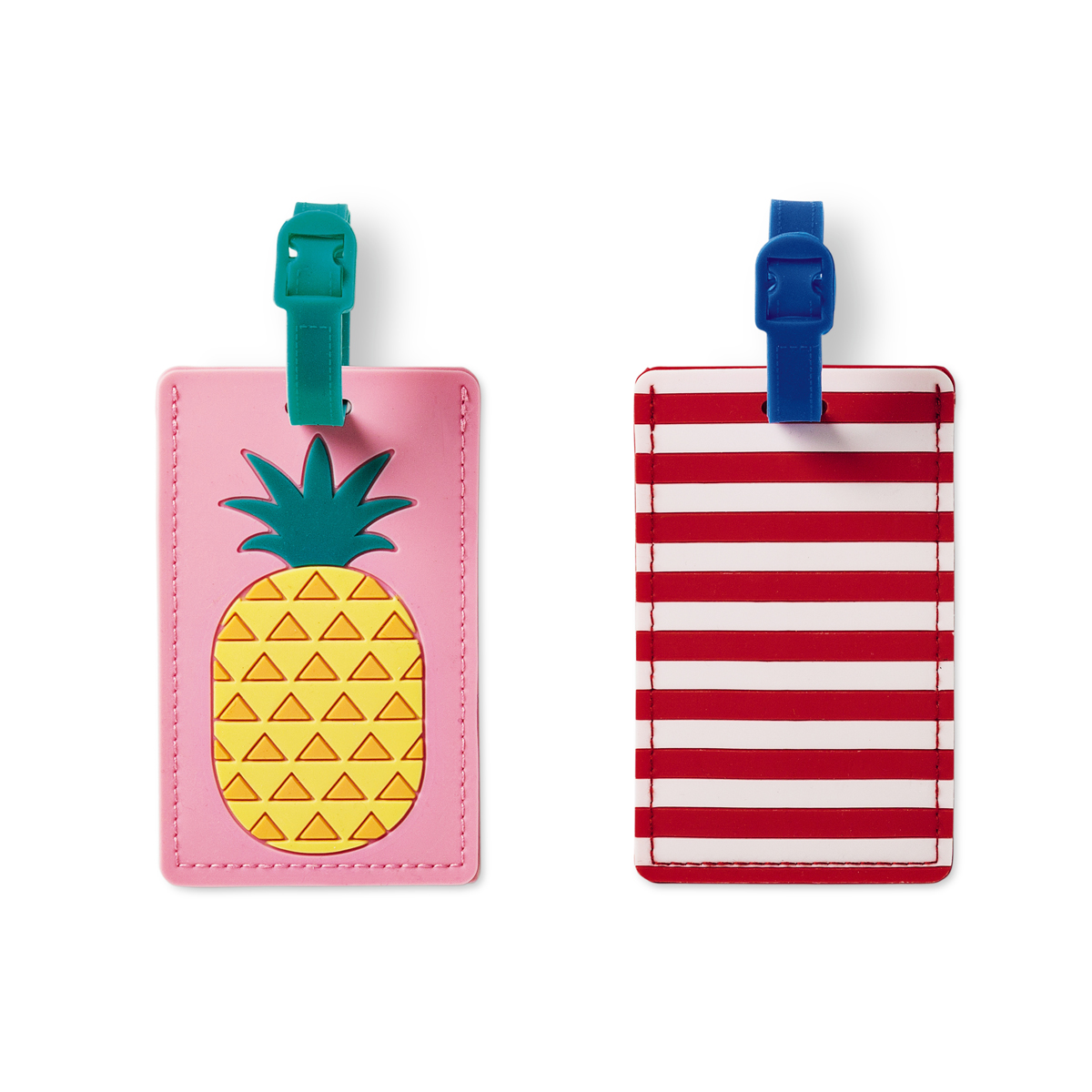Jetting off? A bright luggage tag from Flying Tiger will make your suitcase easy to spot on the baggage carousel! £1 each.