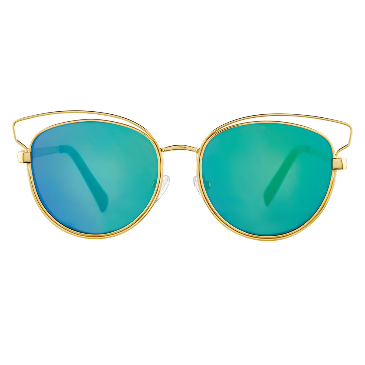 The right pair of sunglasses will complete an outfit - choose wisely with these gold frame beauties from New Look. £8.99 